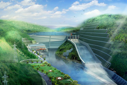 大新老挝南塔河1号水电站项目